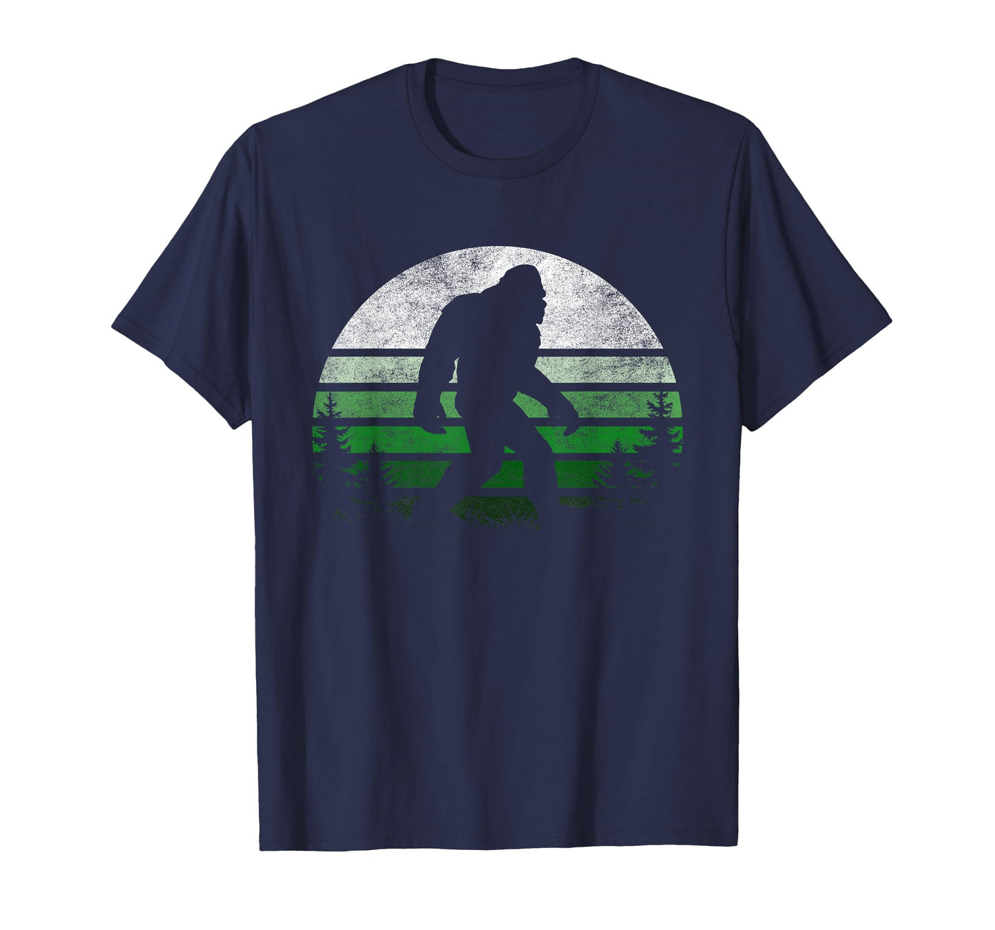 Bigfoot Retro Vintage St Patricks Sasquatch Lovers Men Women T-Shirt