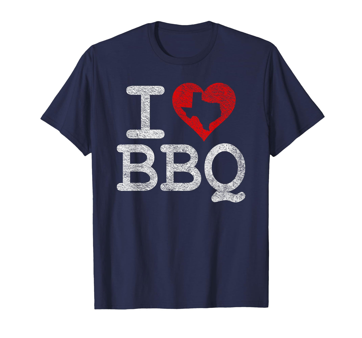 I LOVE TEXAS BBQ I HEART BARBECUE SAUCE GRILL SMOKER FIRE T-Shirt
