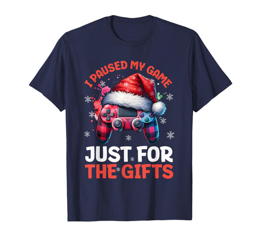 Gamer Christmas Gaming Xmas Video Games Boys Christmas PJ T-Shirt