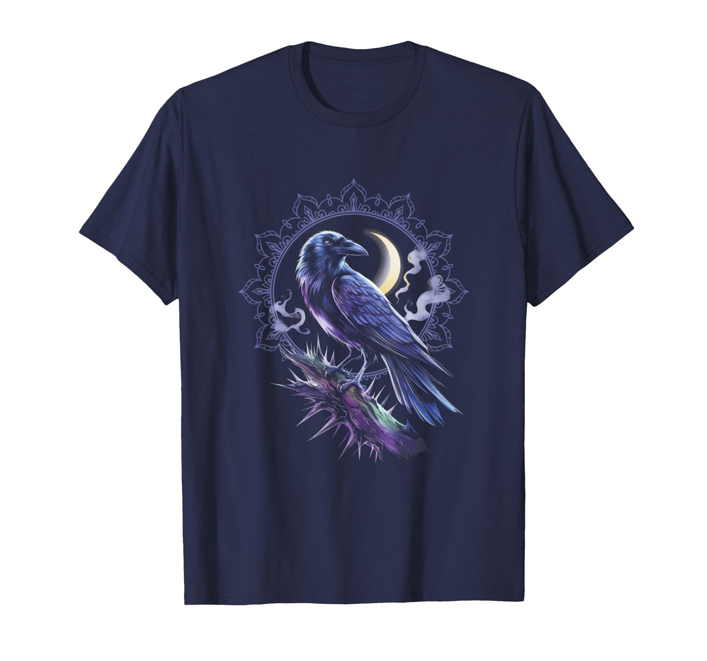 Raven Crow Dark Bird Witchcraft Omens T-Shirt