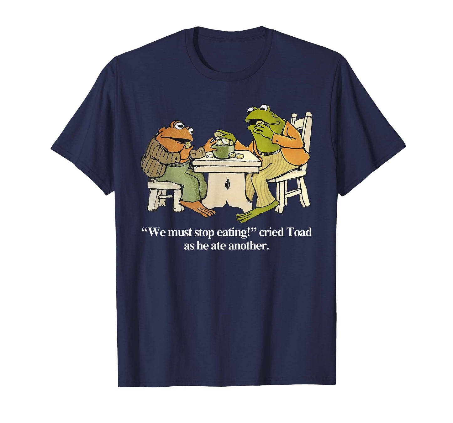 We Must Tee Stop Eating Toad As He Ate Another Frog Men T-Shirt