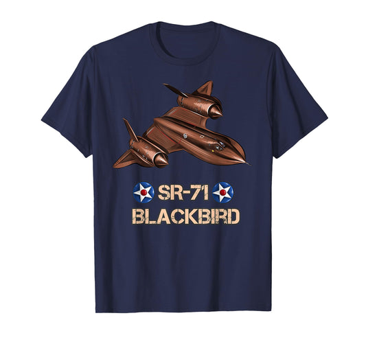 American Reconnaissance Aircraft SR71 Blackbird T-Shirt