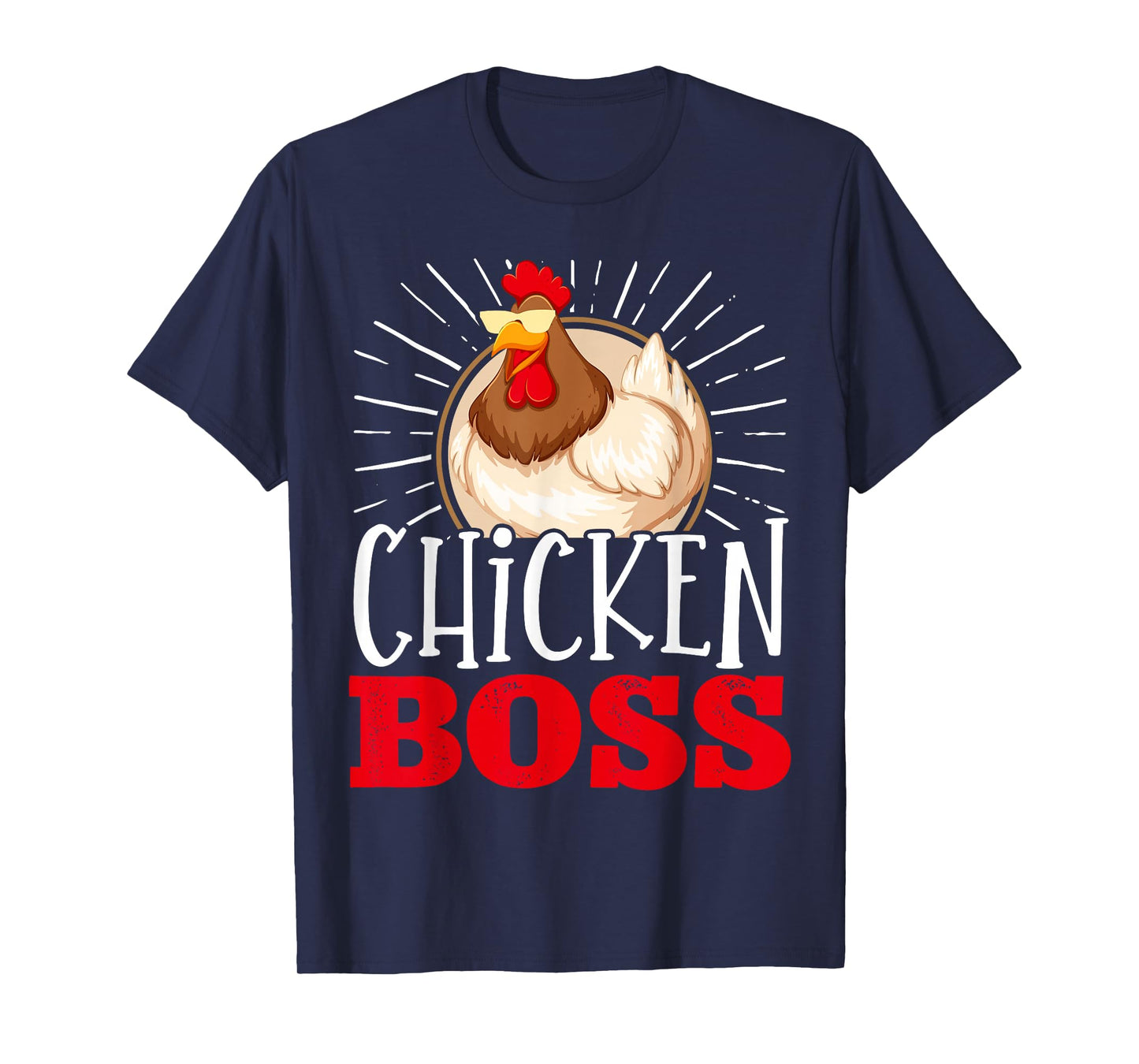Funny Farmer Animal Pet Chicken Boss Chickens Lover T-Shirt