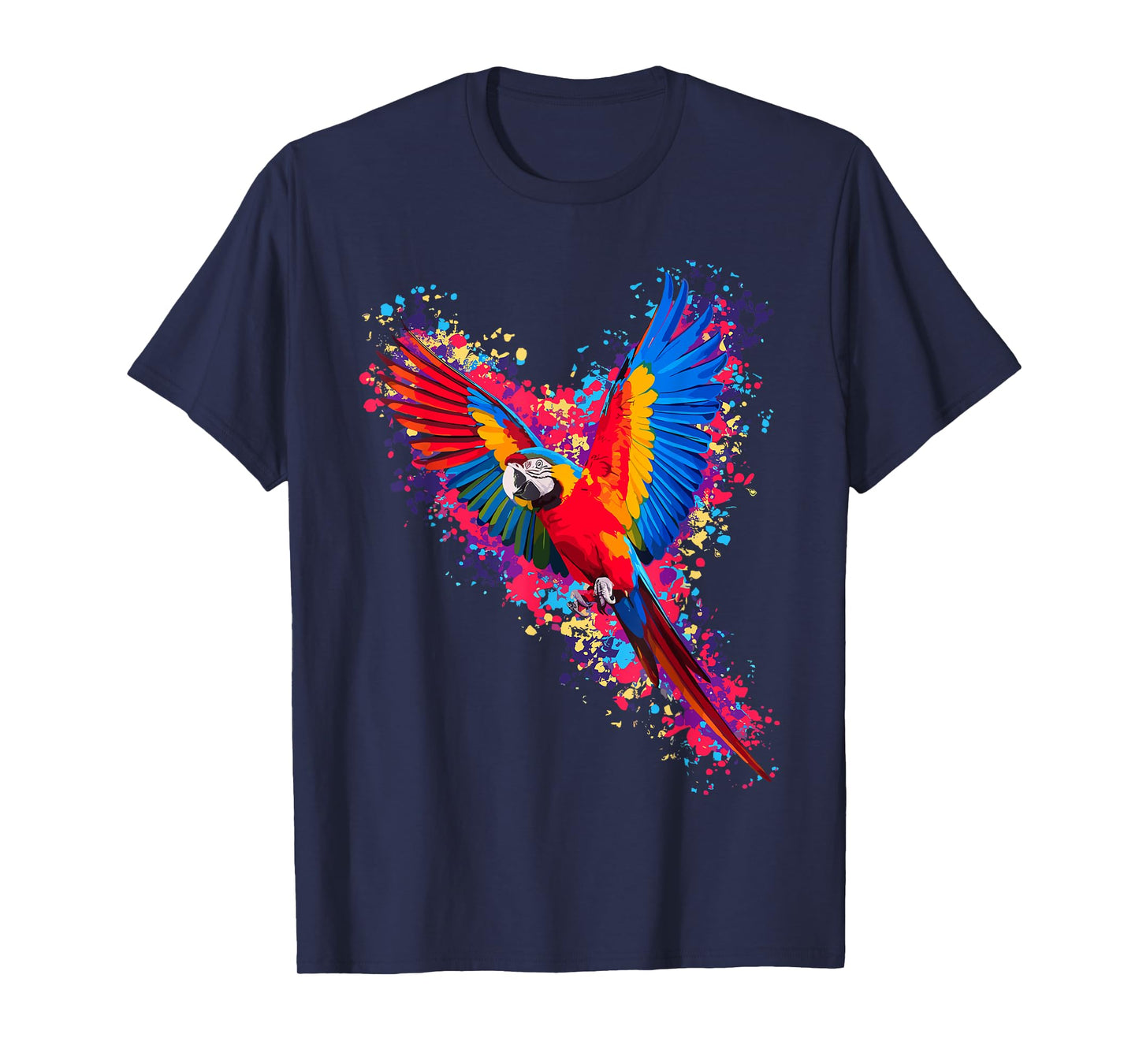 Best Parrot Art For Men Women Kids Tropical Parrot Lover T-Shirt