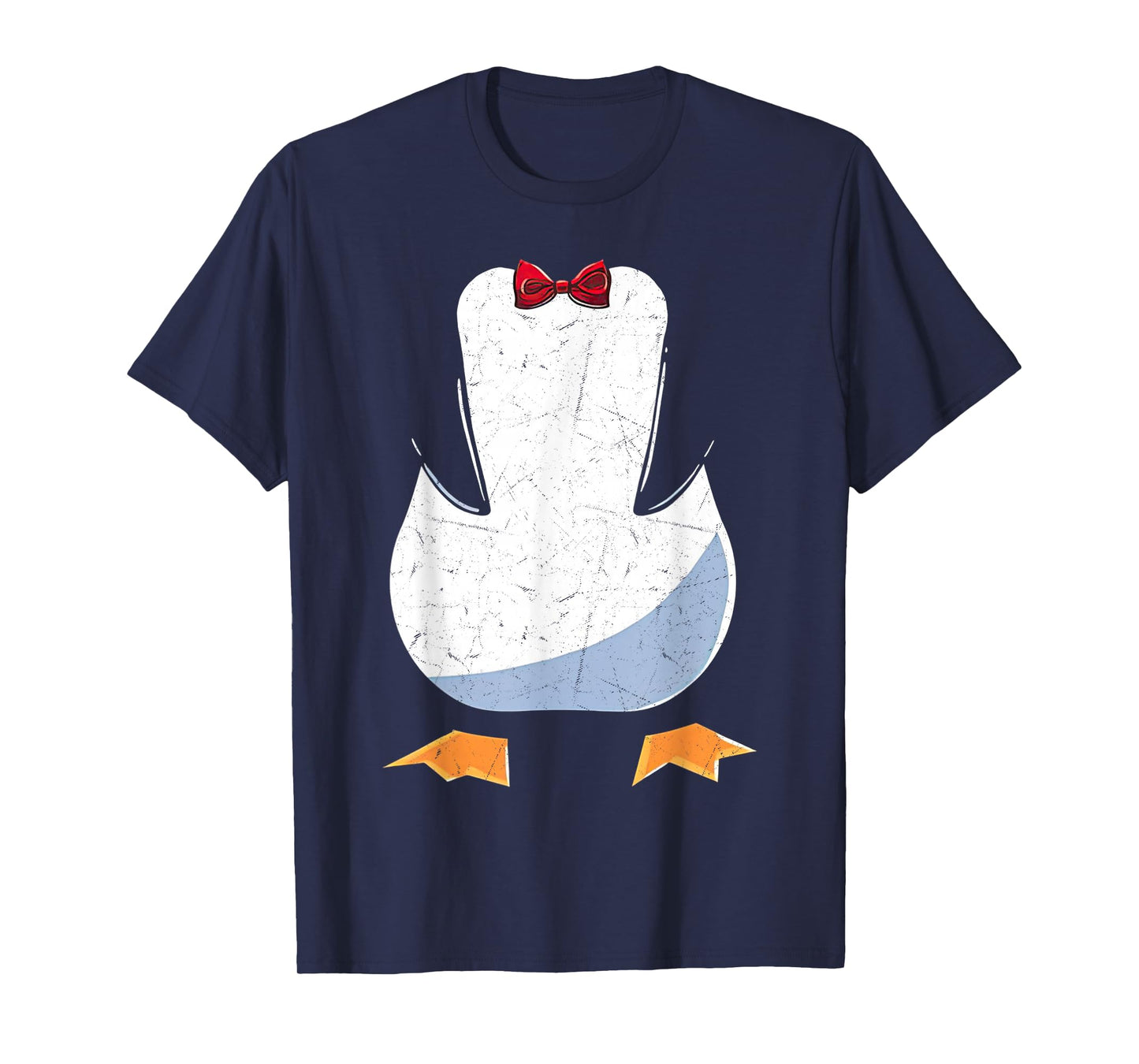 Penguin Belly Men Women Kids Penguin Costume T-Shirt
