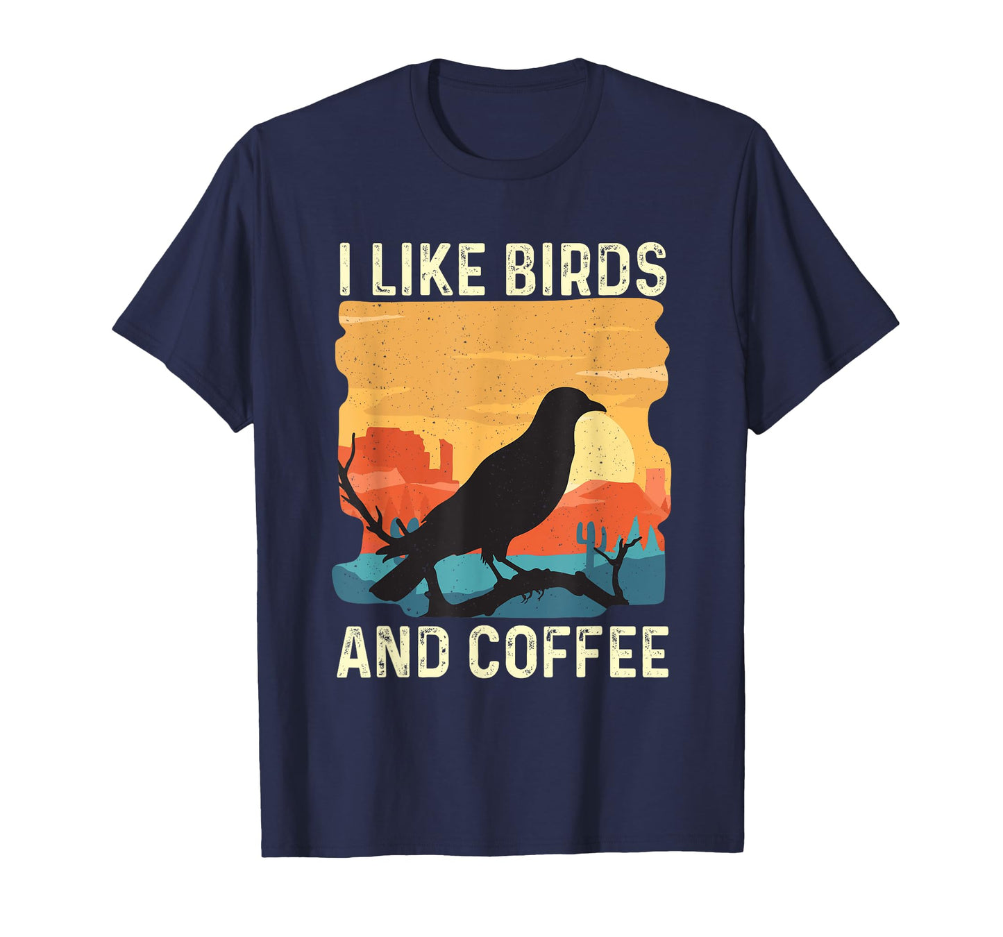 I Like Birds And Coffee - Birding Bird Watching Bird Watcher T-Shirt