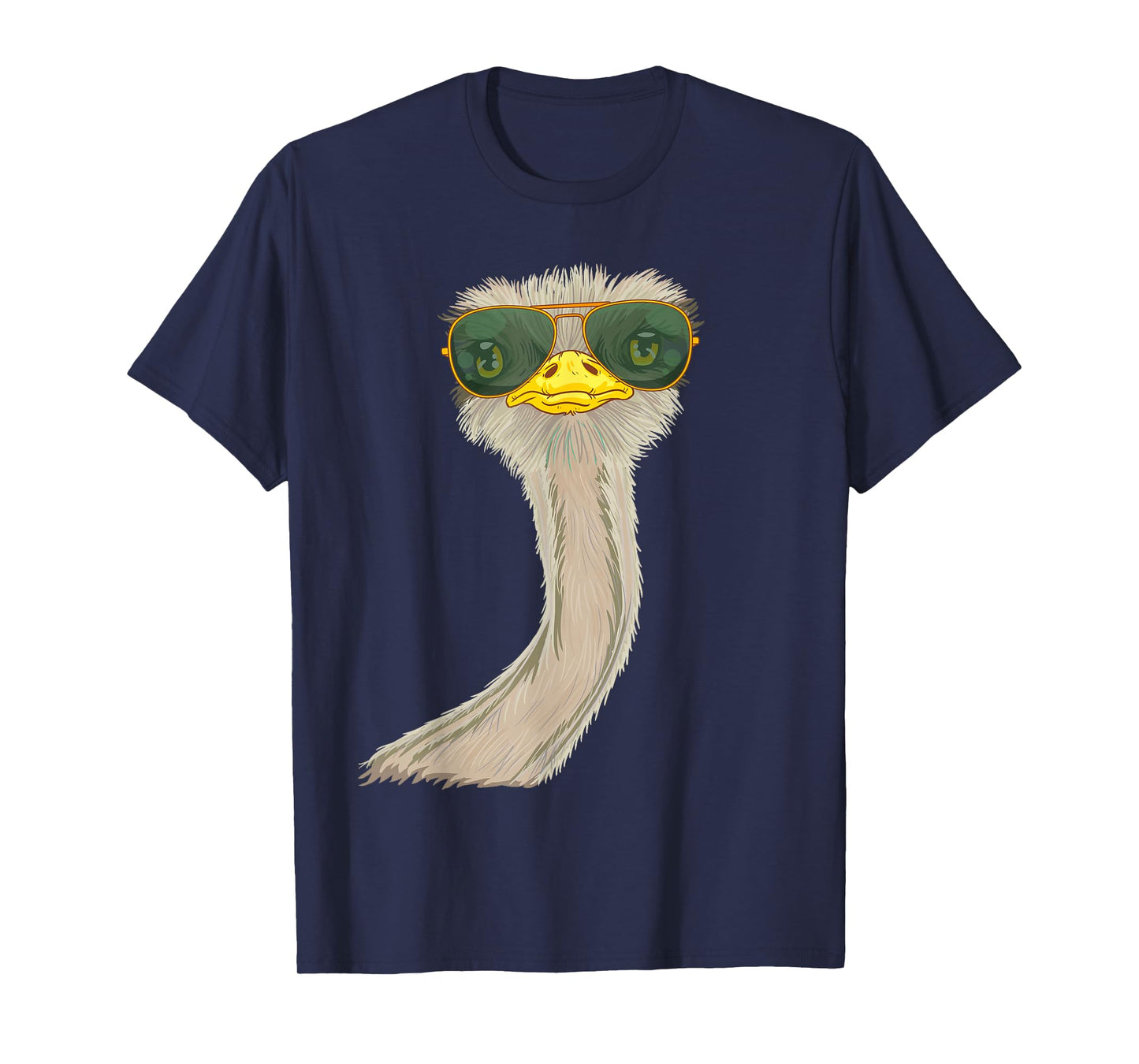 Funny Looking Ostrich Bird Africa T-Shirt
