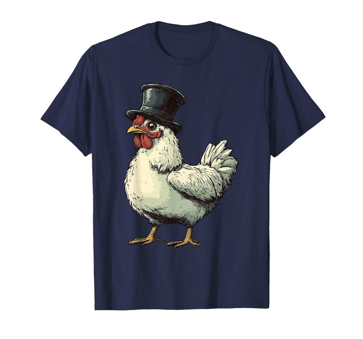 Chicken Wearing A Hat T-Shirt