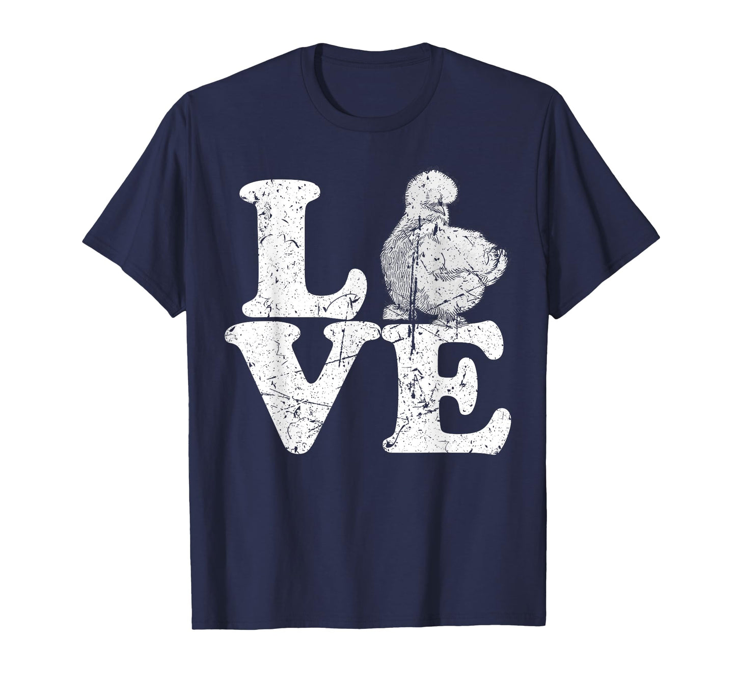 Love Silkies Silky Chickens Silkie Chicken T-Shirt
