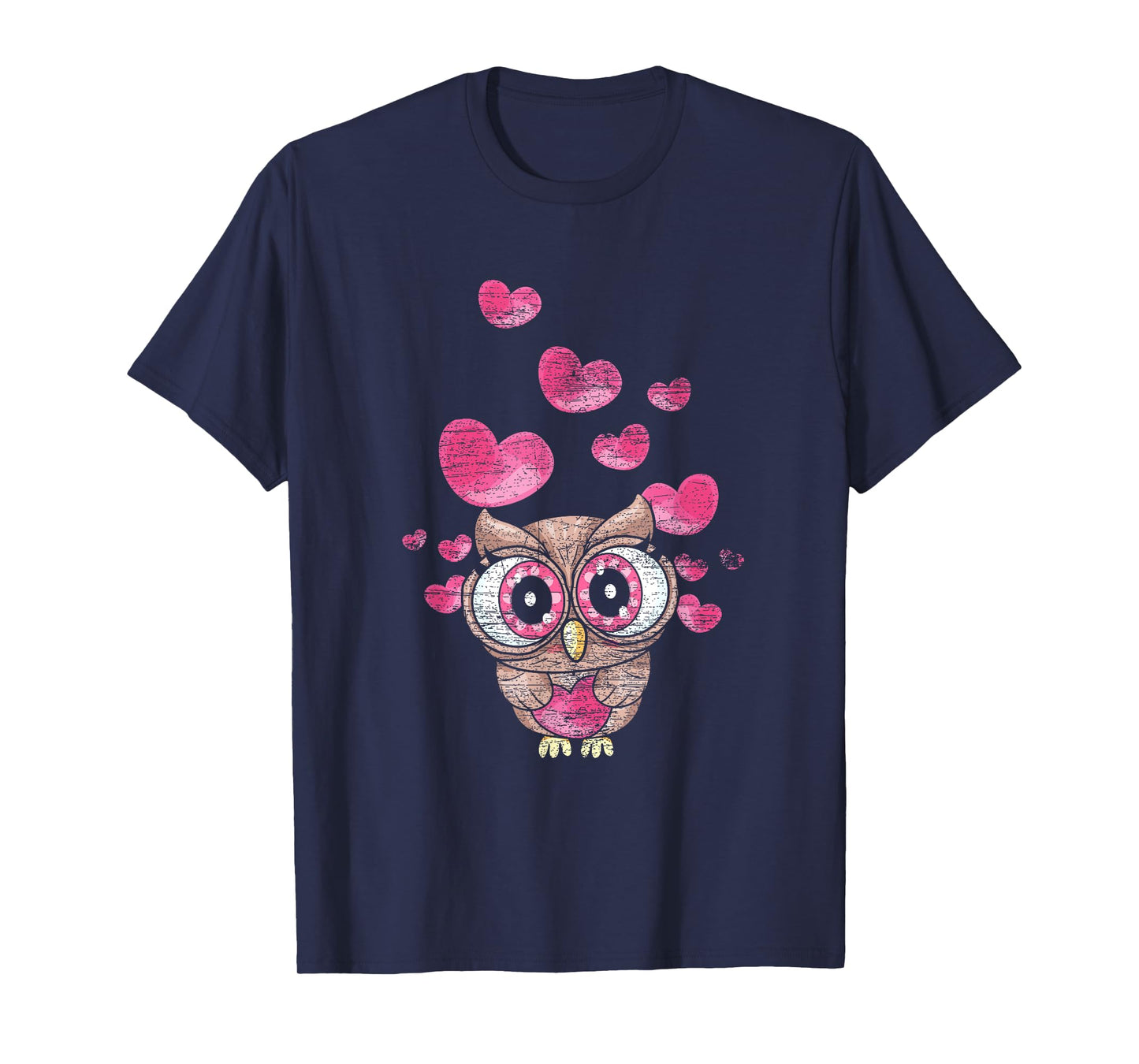 Cute Bird Women Girls Kids Owl T-Shirt