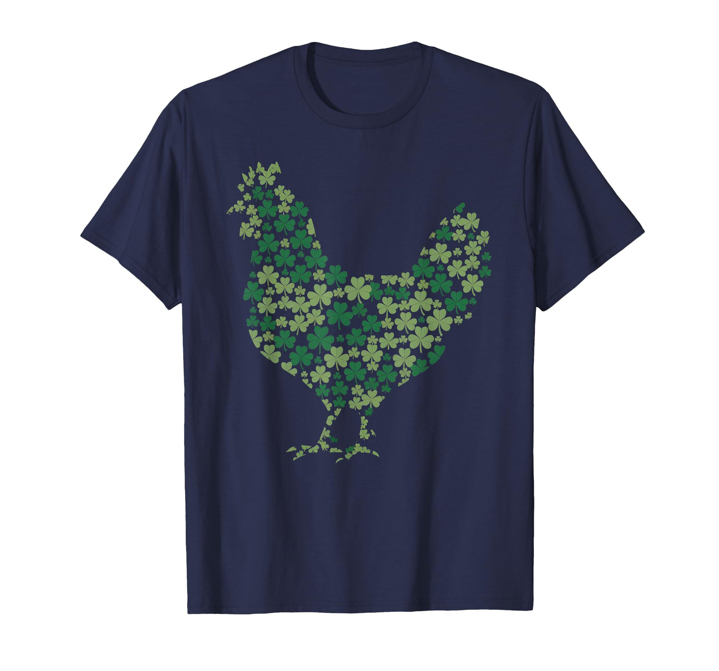 St Patricks Day Shamrock Chicken Saint Pattys Irish Women T-Shirt