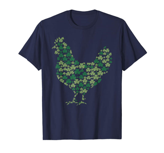 St Patricks Day Shamrock Chicken Saint Pattys Irish Women T-Shirt
