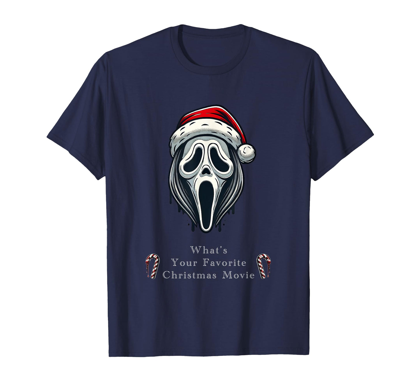 Ghost face ready for Christmas T-Shirt