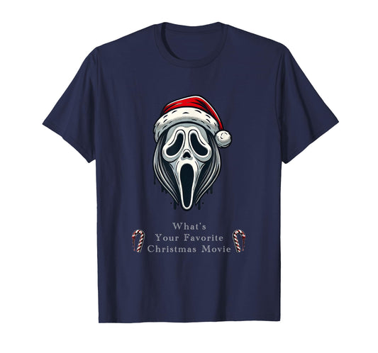 Ghost face ready for Christmas T-Shirt