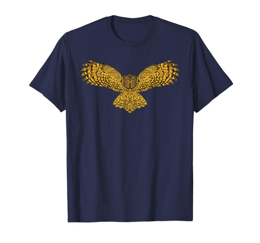 Cute Night Owl Bird Lover Gift Men Women Kids Mom Dad Teens T-Shirt