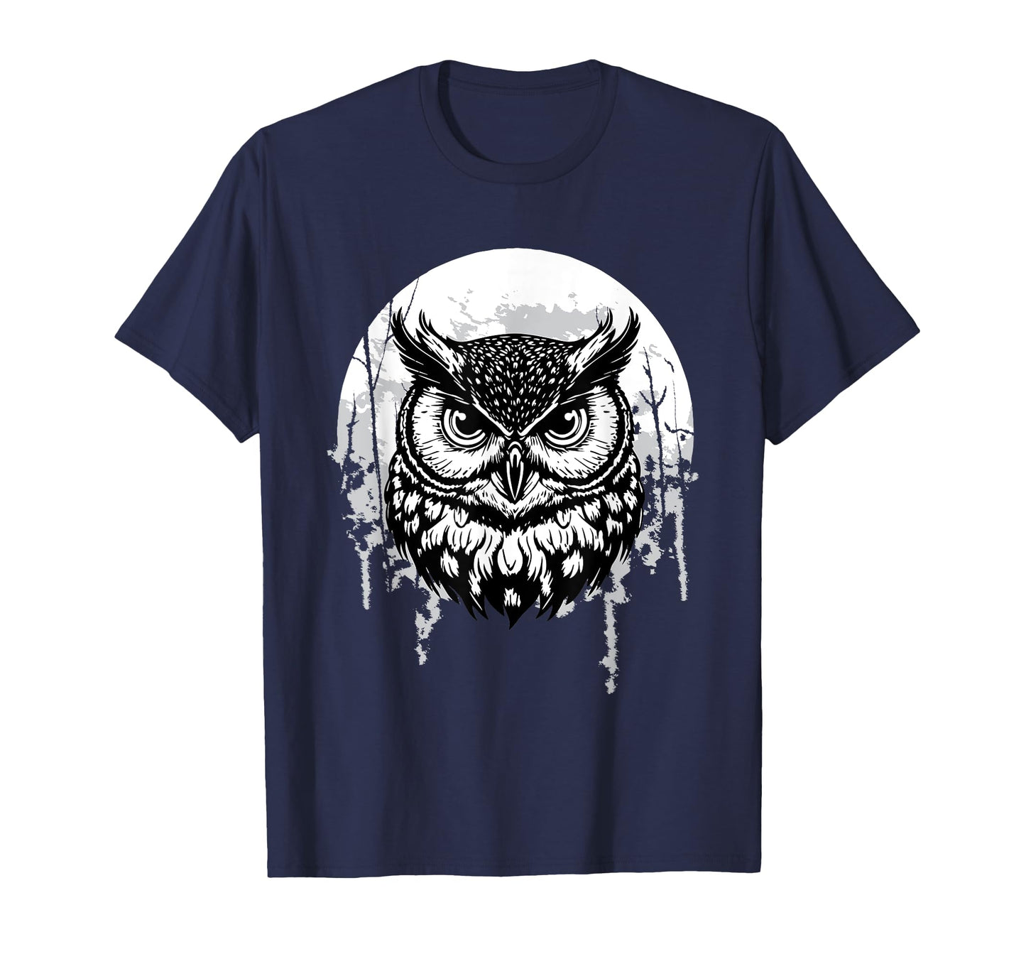 Midnight Owl - Birds Nature Lover Ornithologist Ornithology T-Shirt