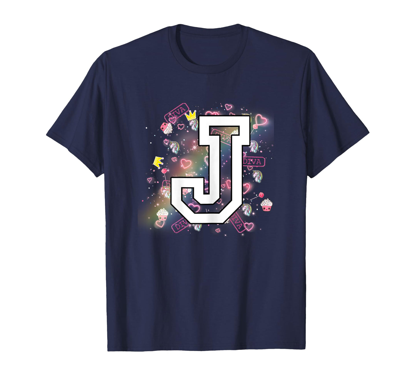 Kids Letter J Clothing For a Girl Who's Name Starts With J T-Shirt