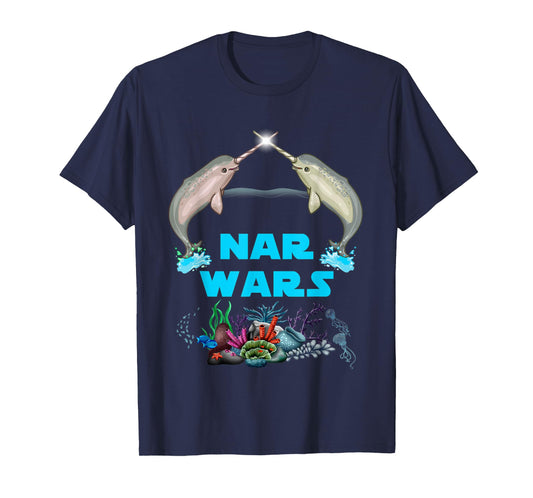 Narwhal Shirt Nar Wars Under The Sea T-Shirt