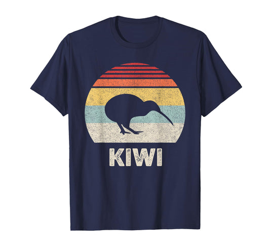 Retro Kiwi Bird Shirt Animal Lover Gift Funny Vintage T-Shirt