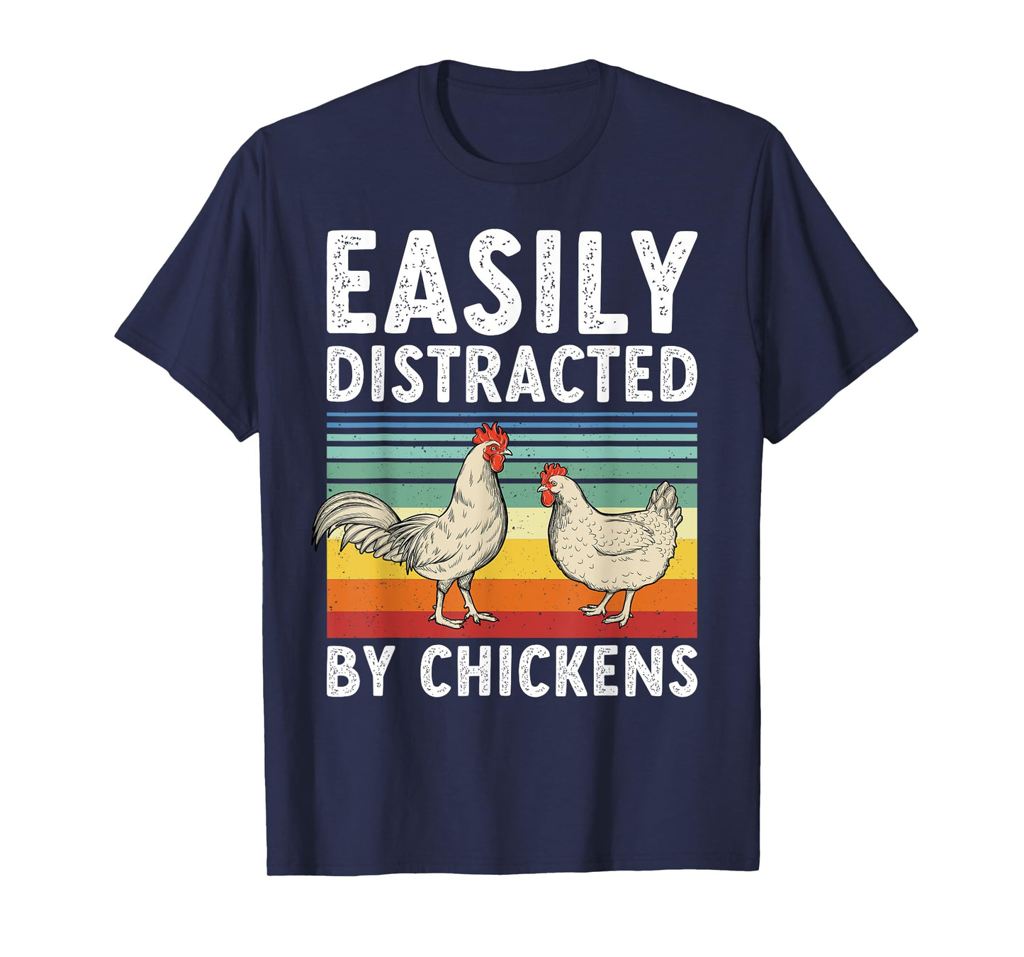 Funny Chicken Poultry Farm Animal Farmer Hen Men Women T-Shirt