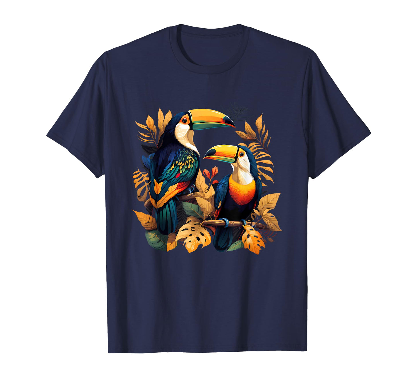 Toucan Birds Design Animal Jungle Lovers Men Women Kids T-Shirt