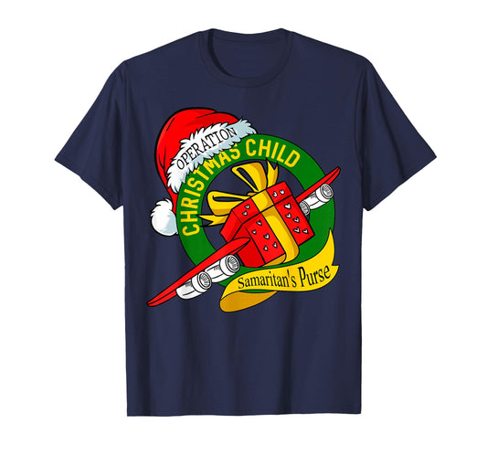 Samaritan's Purse Operation Christmas Child Funny Xmas T-Shirt