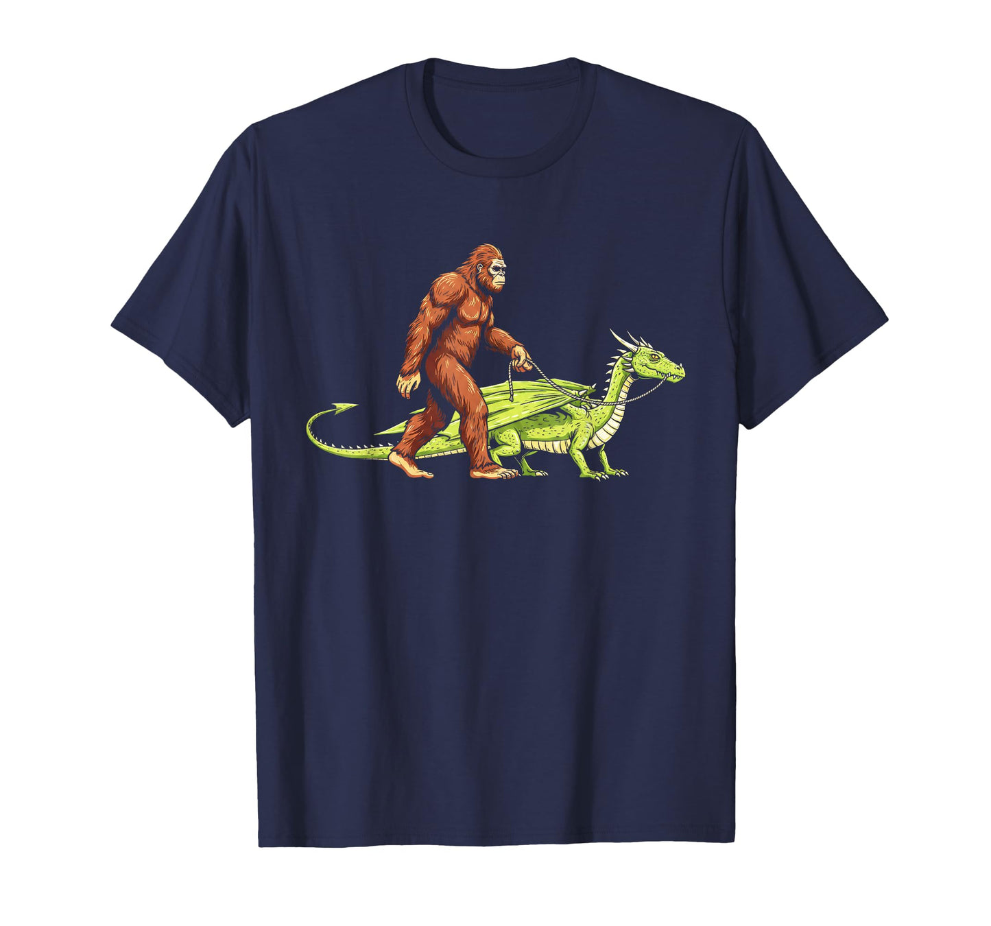 Bigfoot Walking Dragon for Women Men Kids Dragons Lover T-Shirt