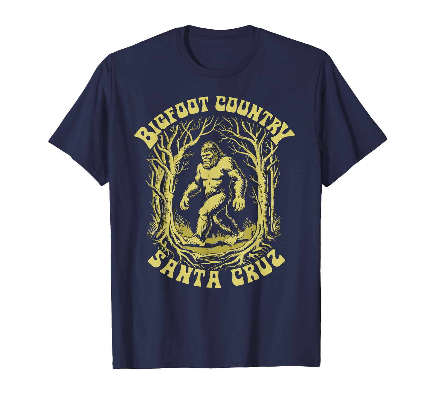 Santa Cruz Bigfoot Country Retro Sasquatch Lover Classic T-Shirt