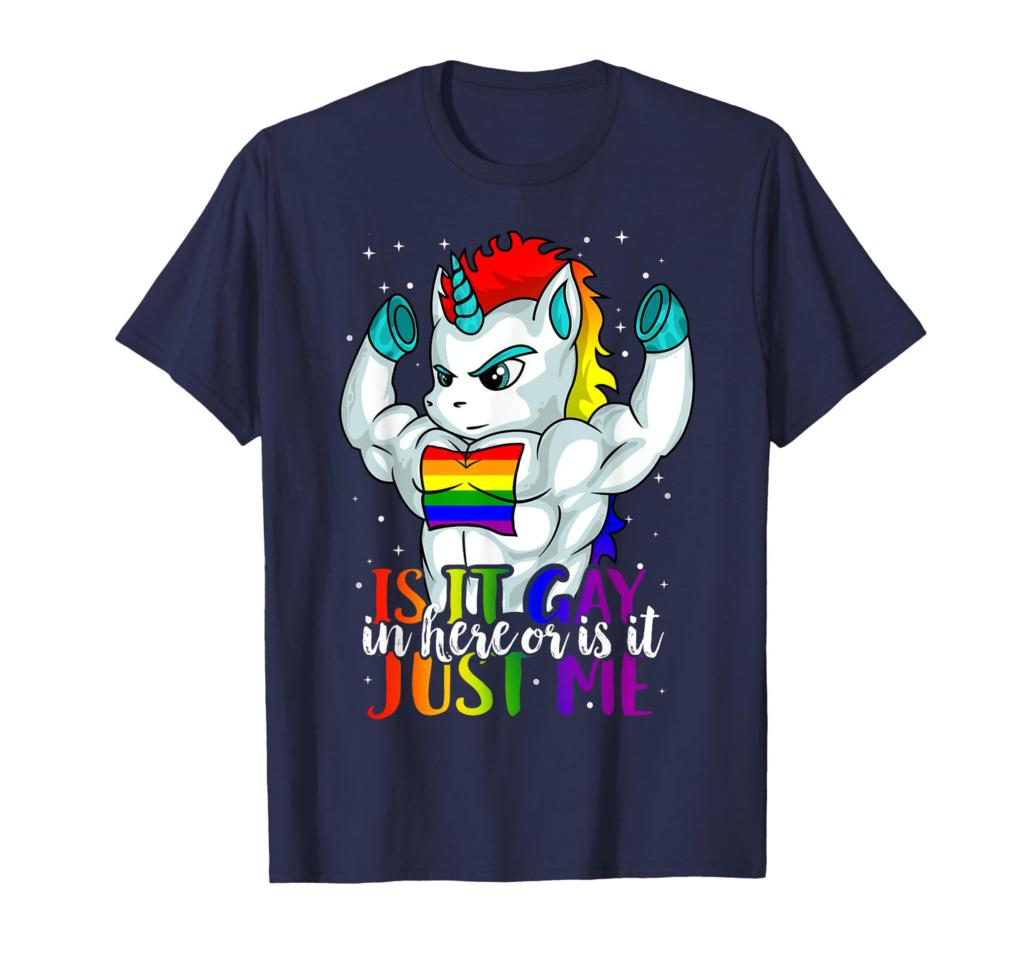 Gay as Fuck Pride Week Unicorn Lesbian Gay T-Shirt