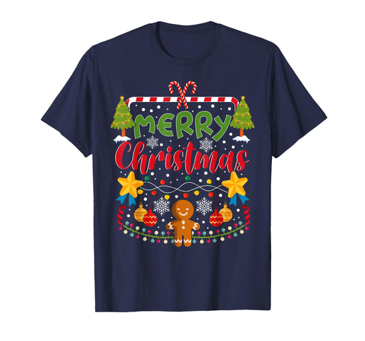 Merry Christmas gingerbread Matching Family Merry Christmas T-Shirt