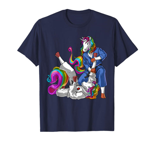 Unicorn Brazilian Jiu-Jitsu Judo BJJ Martial Arts Wrestling T-Shirt