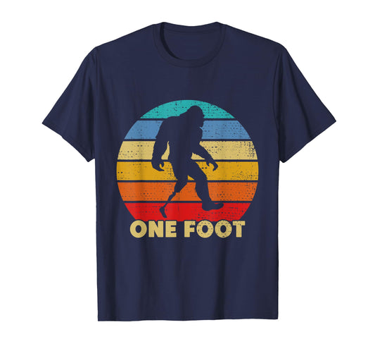 One Foot Bigfoot Prosthetics Amputated Disability T-Shirt