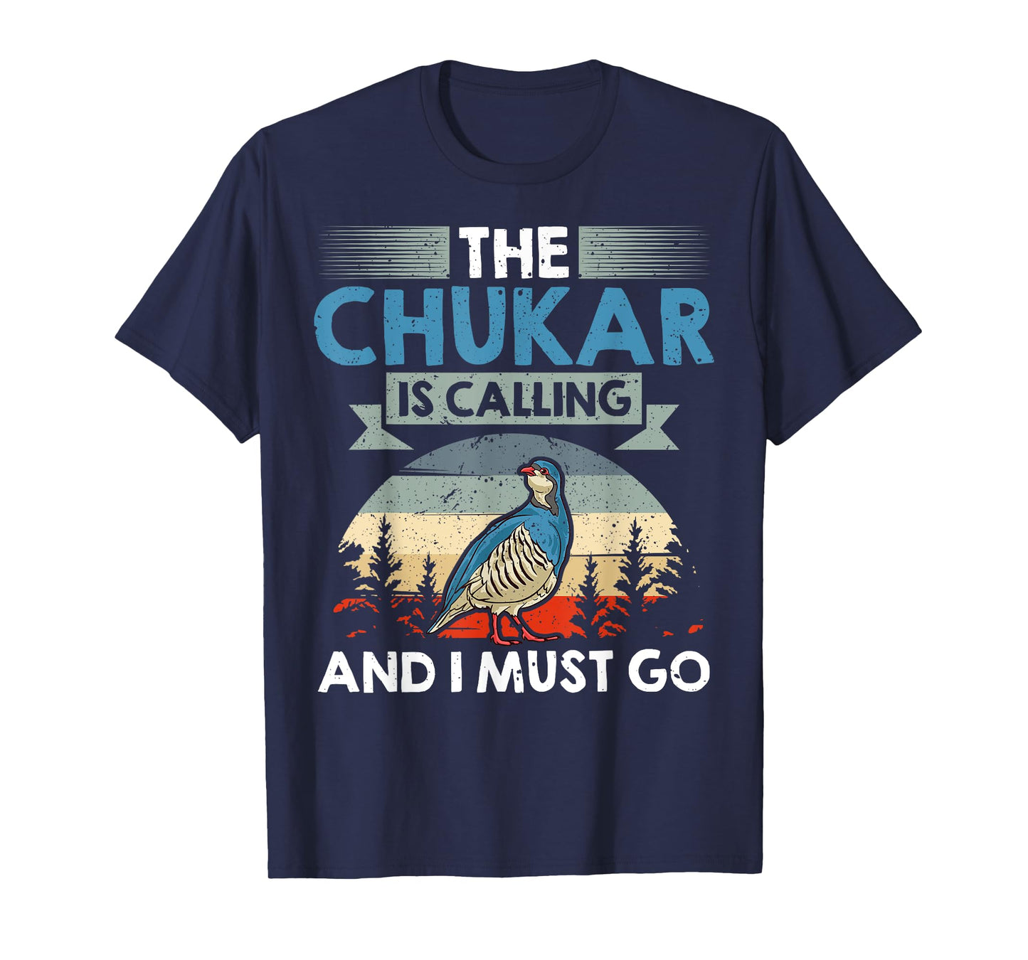 Chukar Hunting Flying Bird Animals Hunt T-Shirt