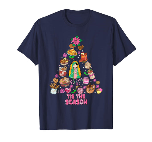 Tis the Season Mexican Christmas Feliz Navidad Xmas Mexican T-Shirt