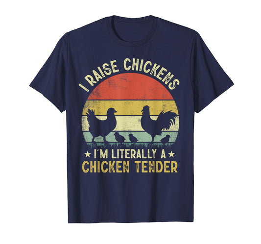 Chicken farmer chicken tender funny women men chicken lover T-Shirt