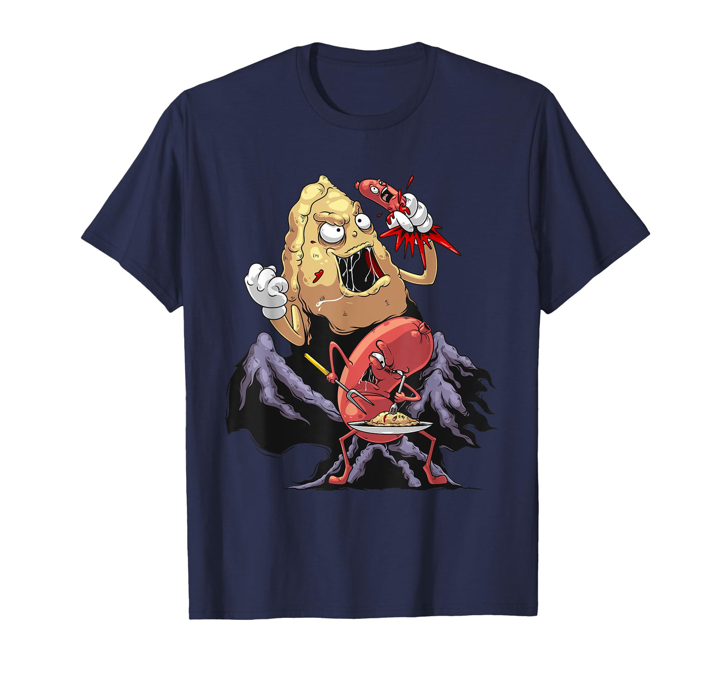 Cool Pierogi And Kielbasa Polish Food | Funny Foodie Gift T-Shirt