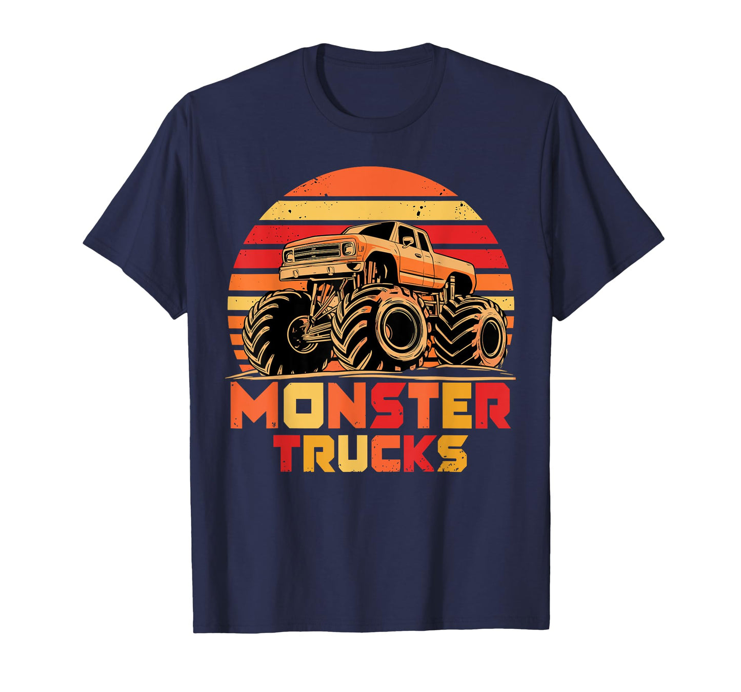 Monster Truck Retro Monster Trucks T-Shirt