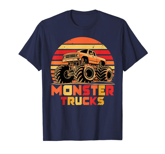 Monster Truck Retro Monster Trucks T-Shirt