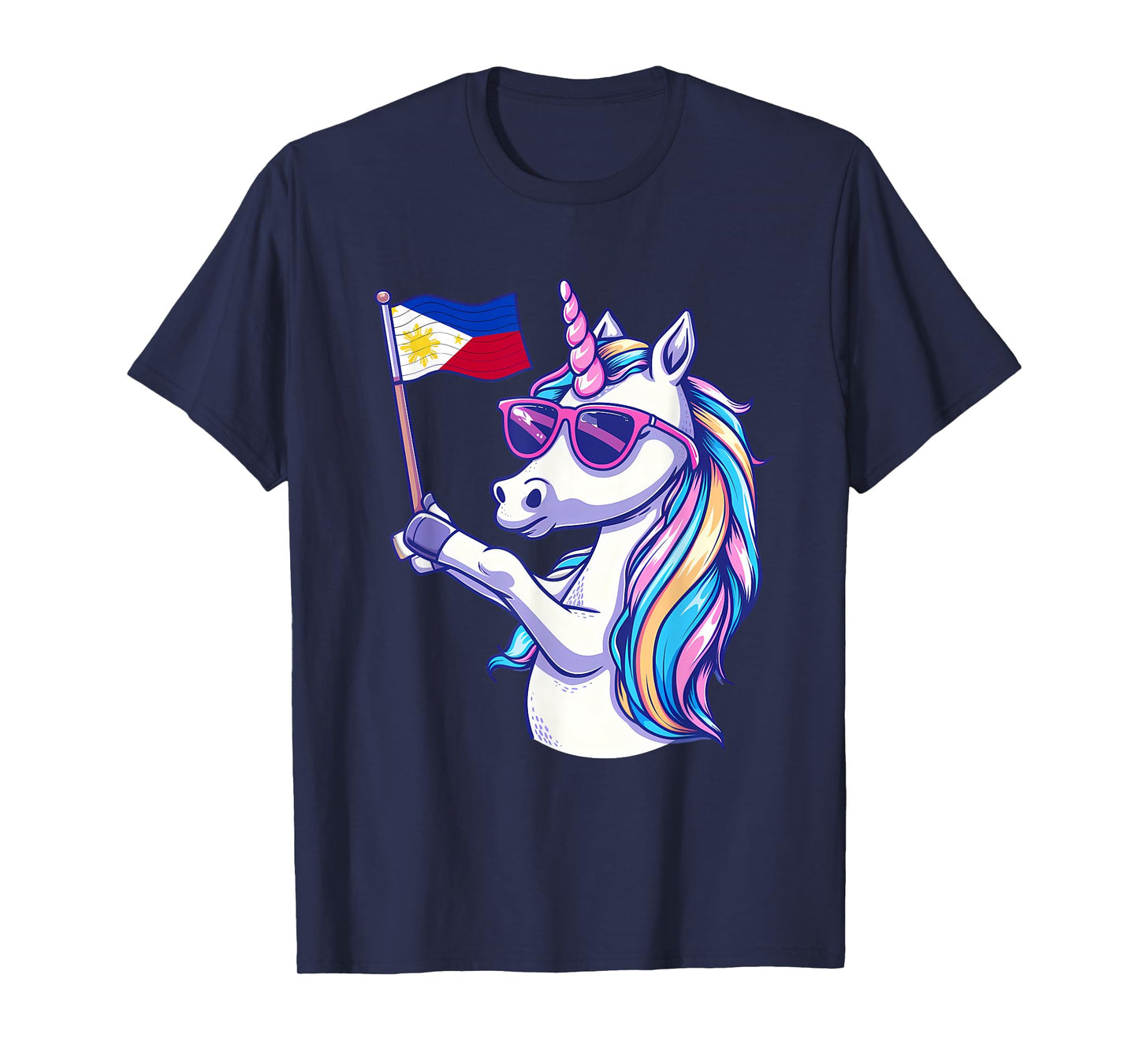 Philippines Unicorn Pinoy Pilipinas Pride Filipino Roots T-Shirt