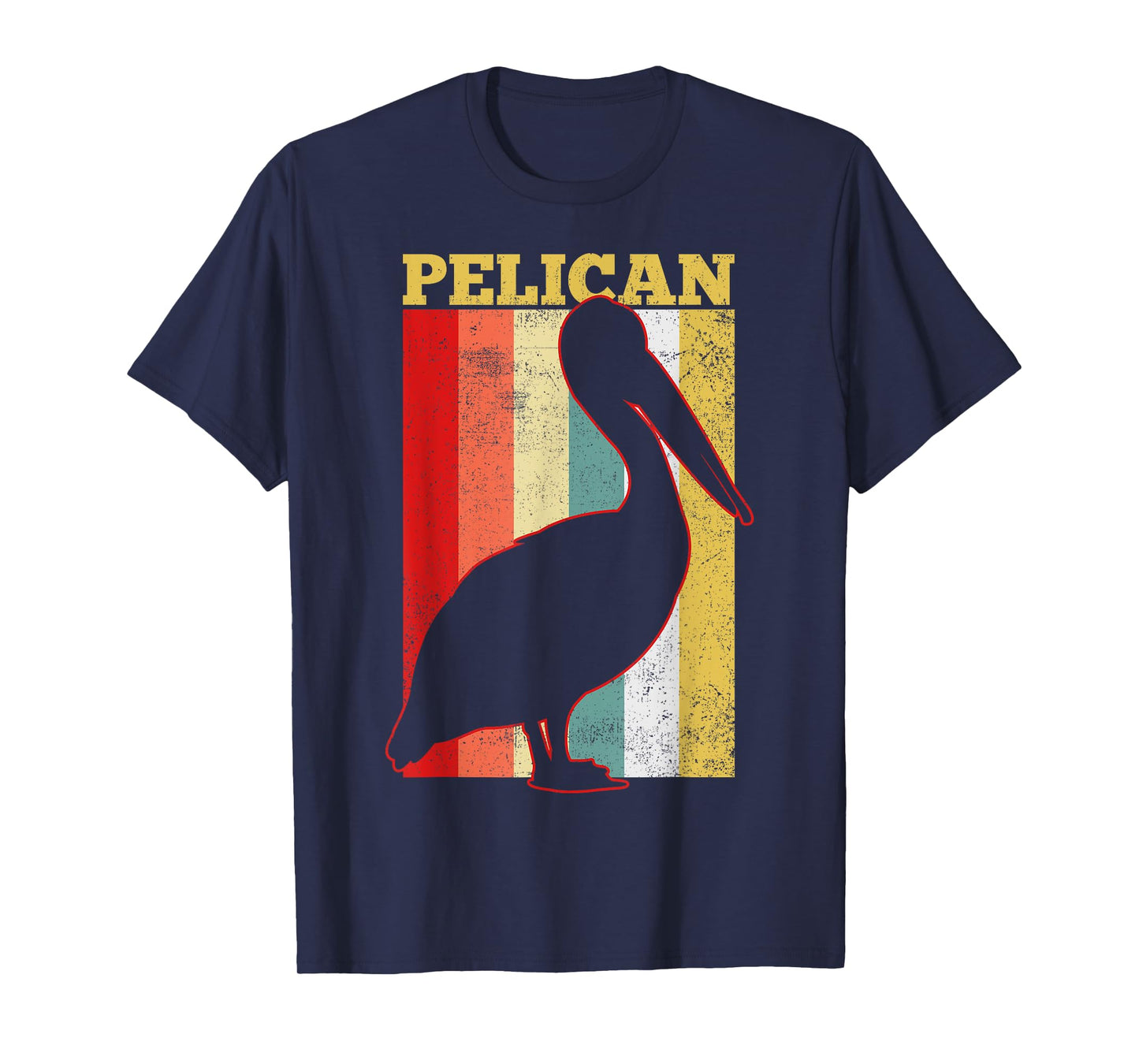 Pelican Bird Vintage Gift T-Shirt