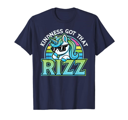 Kindness Anti Bullying Week Unicorn Got Rizz T-Shirt