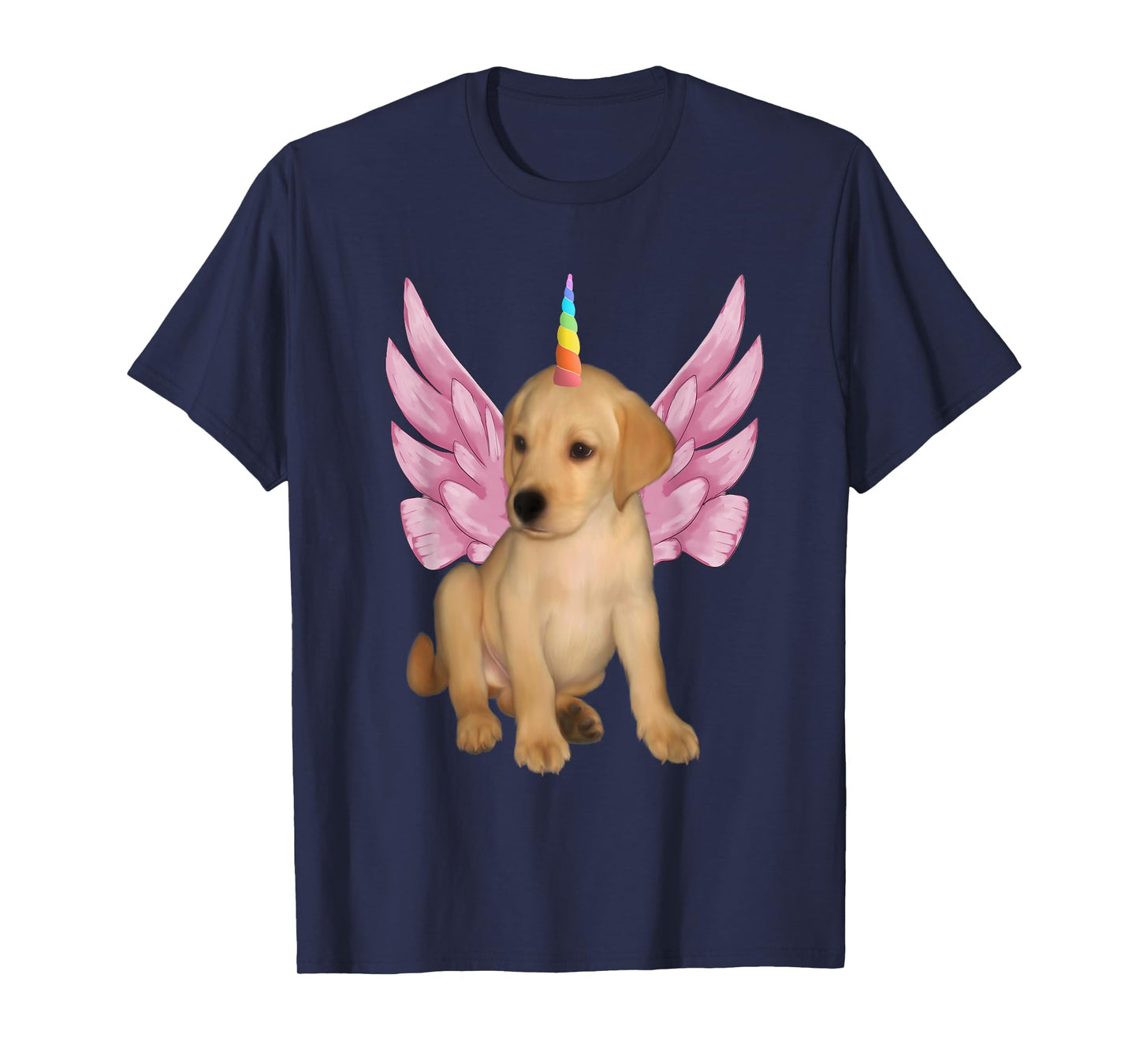 Cute Unicorn Pegasus Unipeg Puppy T-Shirt