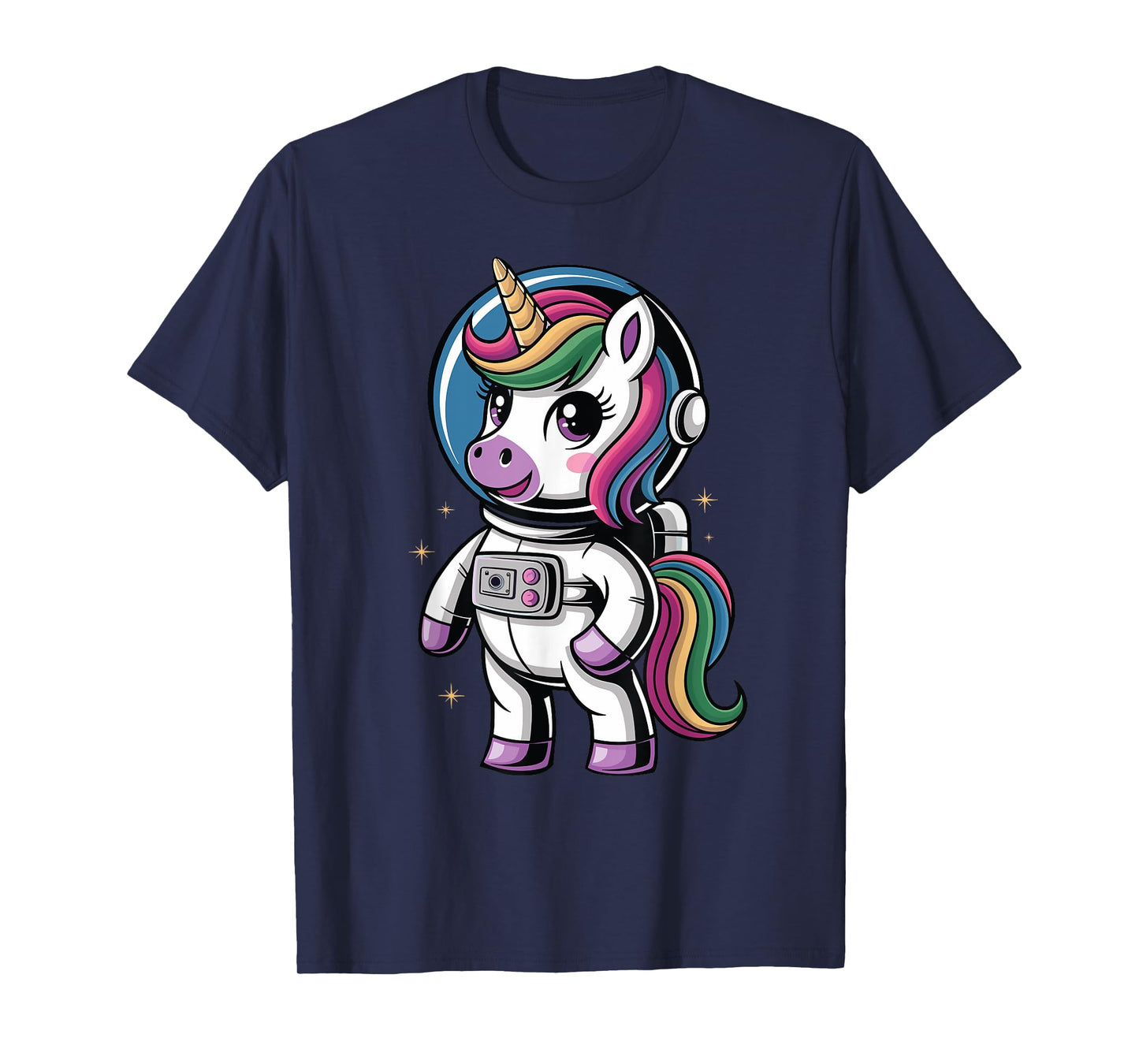 Astronaut Unicorn Cute Space Toddler Girls Kids Women T-Shirt