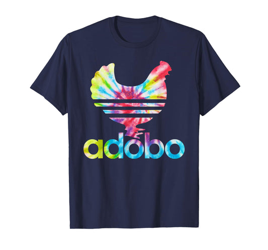 Tie Dye Filipino Adobo Chicken Philippines Funny Pinoy Food T-Shirt