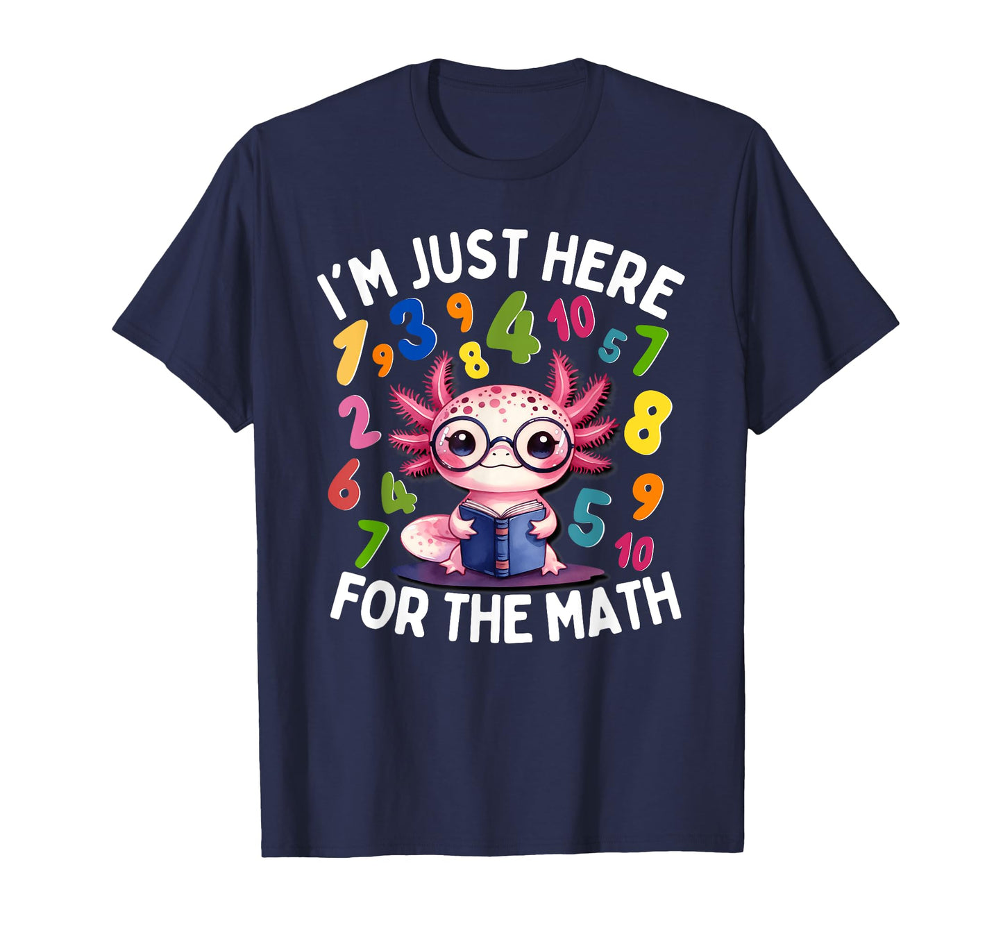Number day Maths day unicorn numbers day kids Maths costume T-Shirt