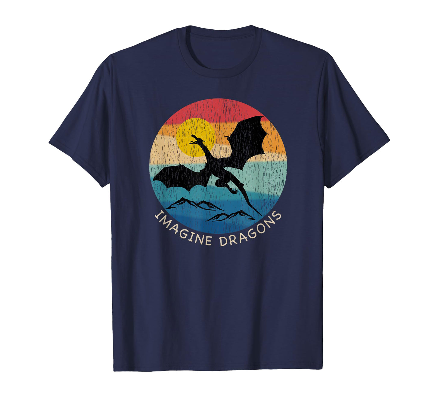 Imagine Magical and Mythical Fantasy Dragons T-Shirt