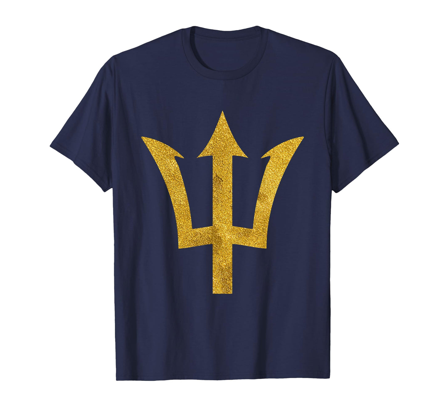 Bajan t shirt Barbados tee est 1966 gold trident T-Shirt