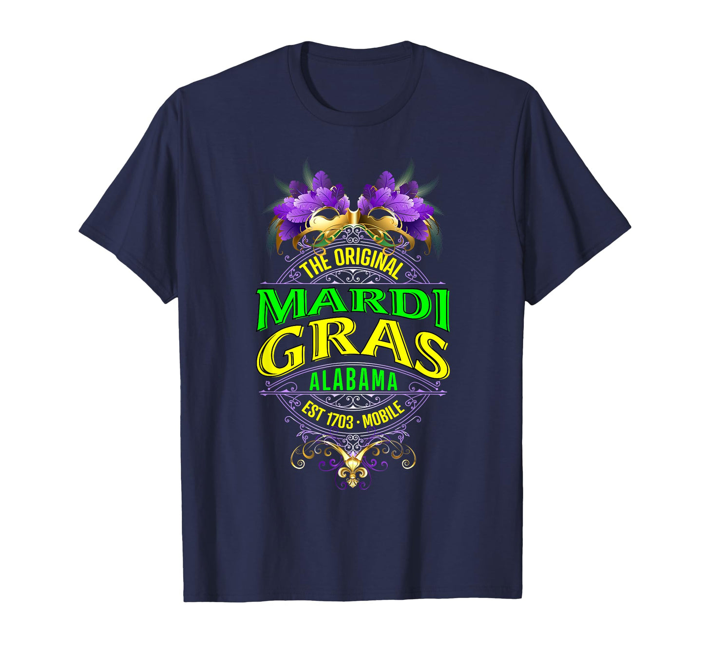 The Original Mobile Alabama Mardi Gras T-Shirt