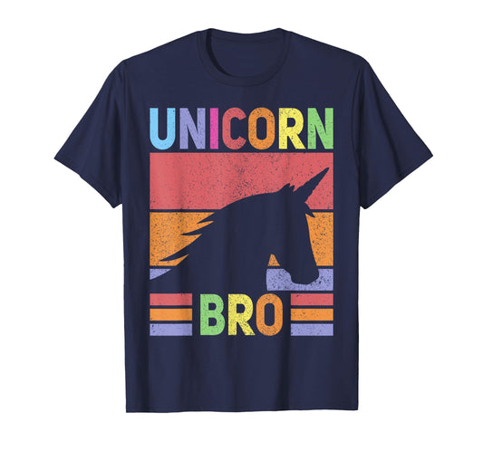Unicorn Birthday Outfit Brother Unicorn Costume Bro Unicorn T-Shirt
