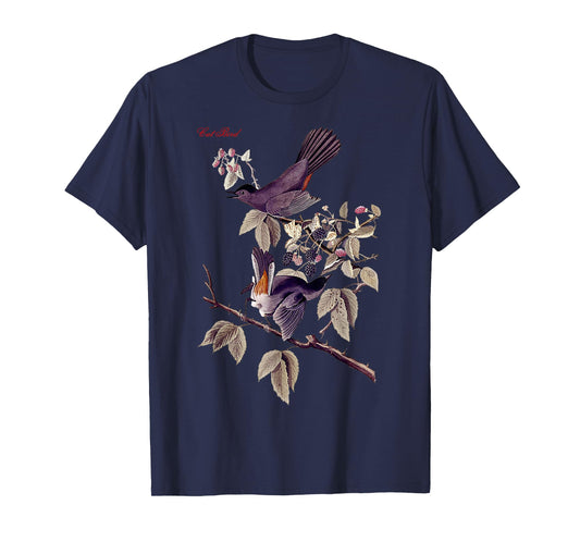 Audubon Cat Bird North American Birds Education Nature T-Shirt